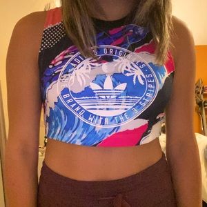 Adidas Originals Workout Cropped Tank